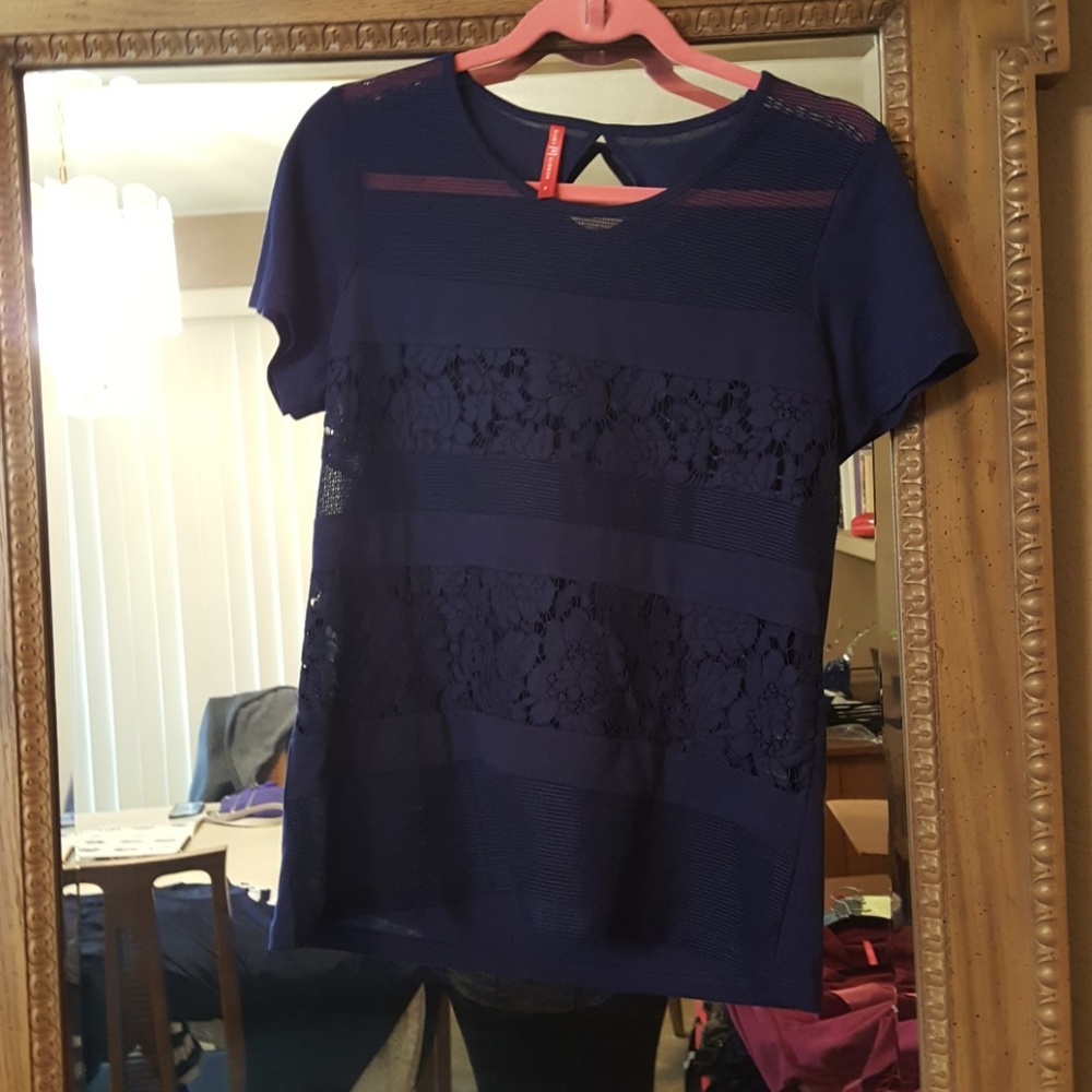 Lace Multimedia Tee